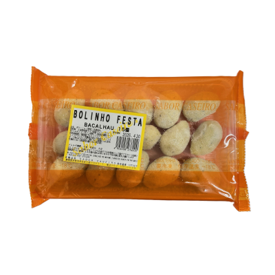 SABOR CASEIRO MINI BOLINHO DE BACALHAU 15x24g