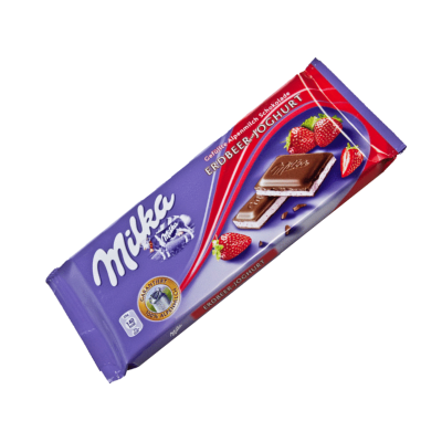MILKA CHOCOLATE STRAWBERRY 100g