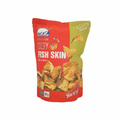 CRISPY FISH SKIN HOT&SPICY 100g