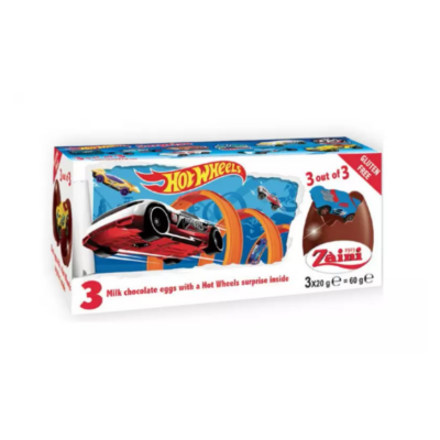 OVO DE CHOCOLATE HOT WHEELS 60g