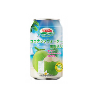 COCONUT WATER WITH PULP (LATA) 330ml