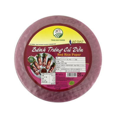 TRAN NHI RED RICE PAPER (BANH TRANG CU DEN) 300g