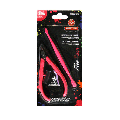 KIT MANICURE ALICATE E ESPATÚLA FLEX