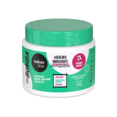 MÁSCARA DE HIDRATAÇÃO SOS BOMBA ANTIQUEDA 500g