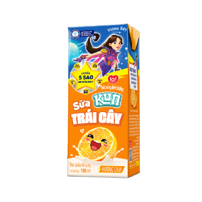 FRUIT MILK ORANGE FLAVOR 180ml