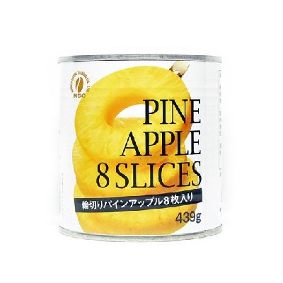PINEAPPLE 8 SLICES 439g
