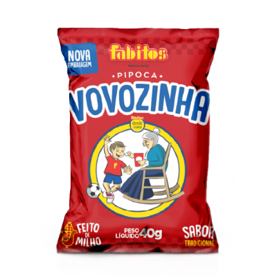 PIPOCA DOCE VOVOZINHA 40g