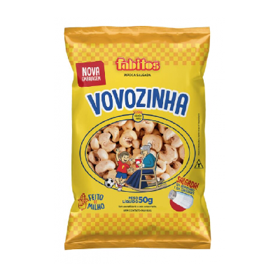 PIPOCA SALGADA VOVOZINHA 50g